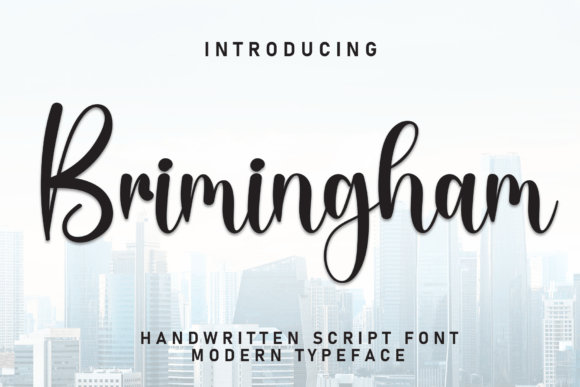 Brimingham Font - Featured Image