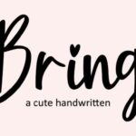 Bring Font - Featured Image
