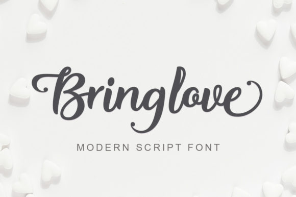 Bring Love Font - Featured Image