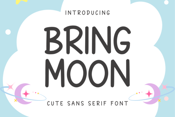 Bring Moon Font - Featured Image