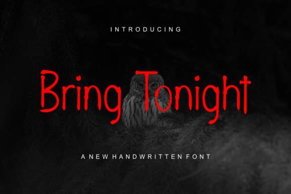 Bring Tonight Font - Featured Image