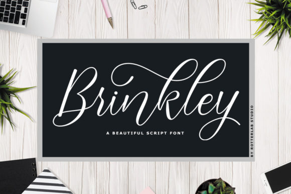 Brinkley Font - Featured Image