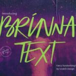 Brinna Text Font - Featured Image