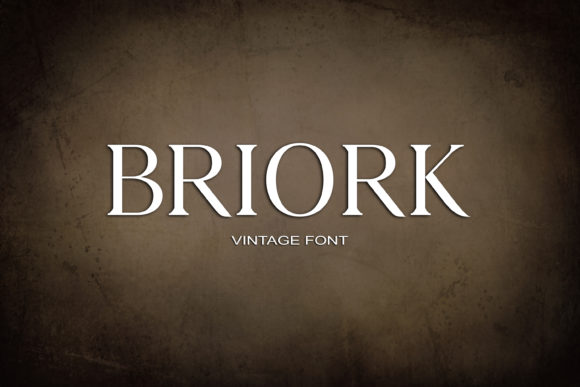 Briork Font - Featured Image
