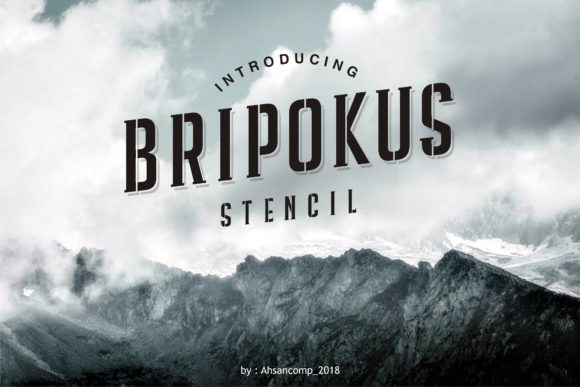 Bripokus Font - Featured Image