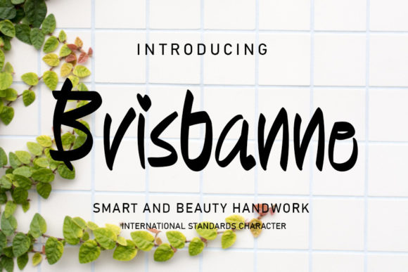 Brisbanne Font - Featured Image