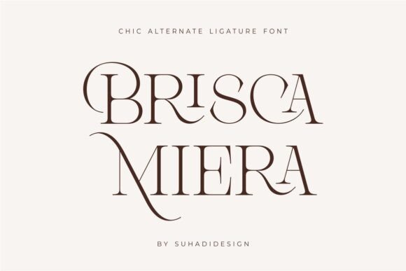Brisca Miera Font - Featured Image