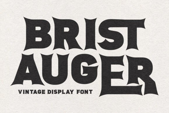 Brist Auger Font - Featured Image