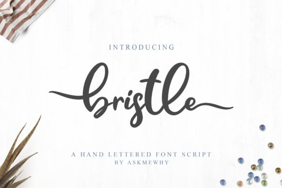 Bristle Font - Featured Image