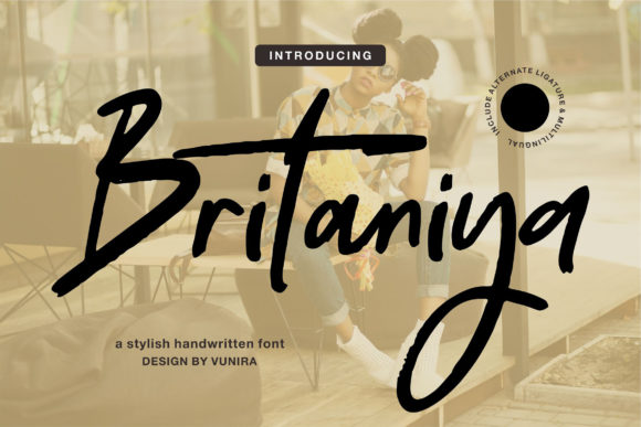 Britaniya Font - Featured Image