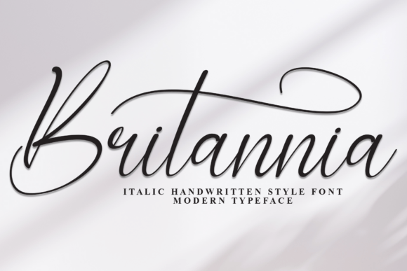 Britannia Font - Featured Image