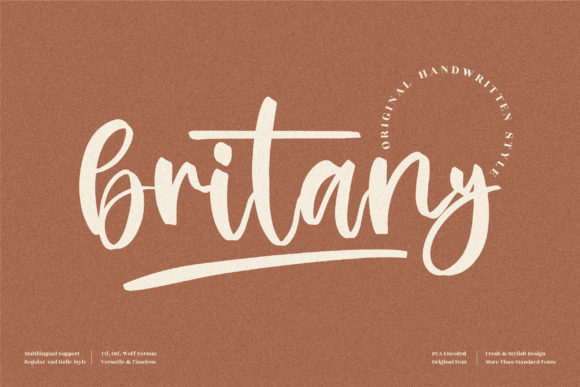 Britany Font - Featured Image
