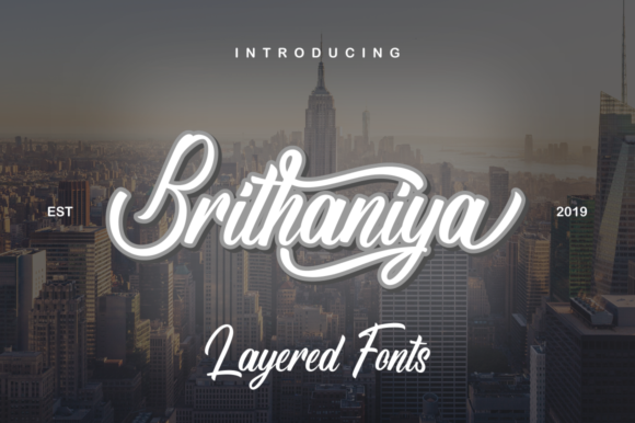 Brithaniya Font - Featured Image