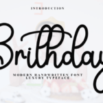 Brithday Font - Featured Image