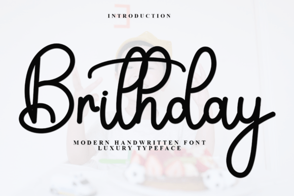 Brithday Font - Featured Image