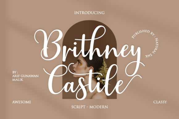 Brithney Castile Font - Featured Image