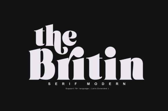 Britin Font - Featured Image