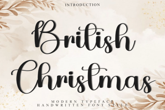 British Christmas Font - Featured Image
