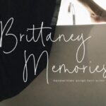 Brittaney Memories Font - Featured Image