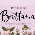 Brittania Script Font - Featured Image