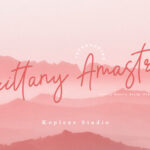 Brittany Amastry Font - Featured Image