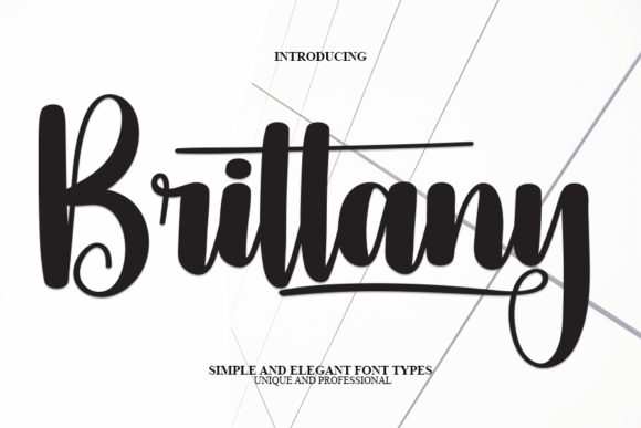 Brittany Font - Featured Image