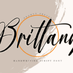 Brittany Font - Featured Image