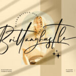 Brittanyhustle Font - Featured Image