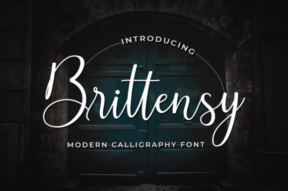Brittensy Font - Featured Image