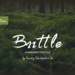 Brittle Font - Featured Image