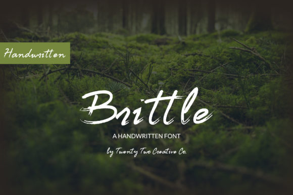 Brittle Font - Featured Image