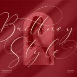 Brittney Style Font - Featured Image