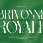 Brivonne Royale Font - Featured Image