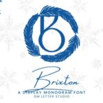Brixton Monogram Font - Featured Image