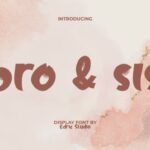 Bro & Sis Font - Featured Image
