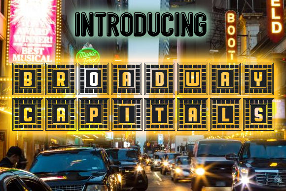 Broadway Capitals Font - Featured Image