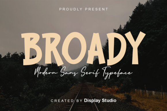 Broady Font - Featured Image