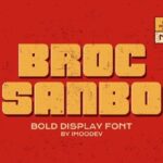 Broc Sanbo Font - Featured Image