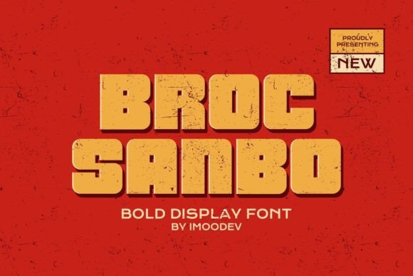 Broc Sanbo Font - Featured Image