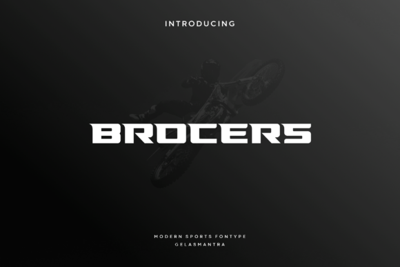 Brocers Font - Featured Image