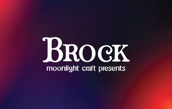 Brock Font - Featured Image