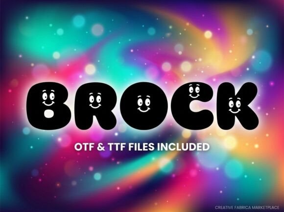 Brock Font - Featured Image