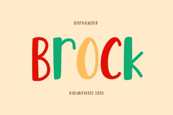 Brock Font - Featured Image