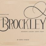 Brockley Font - Featured Image