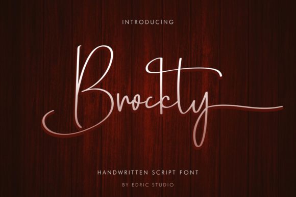 Brockly Font - Featured Image
