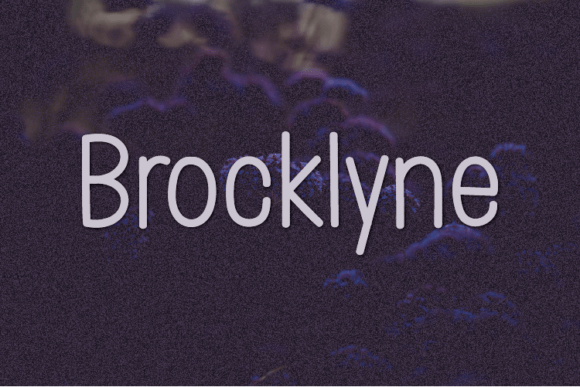 Brocklyne Font - Featured Image