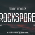 Brocksporen Font - Featured Image