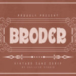 Broder Font - Featured Image