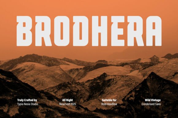 Brodhera Font - Featured Image
