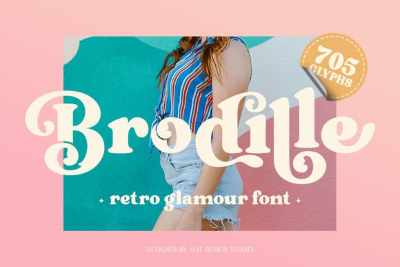 Brodille Font - Featured Image